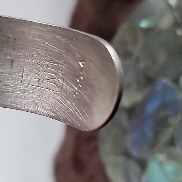 Pewter Bangle - Picture 2 of 4